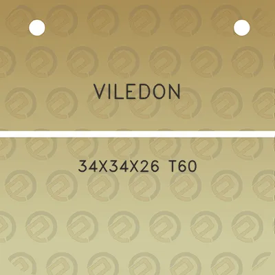 viledon-34x34x26-t60