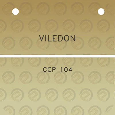 viledon-ccp-104