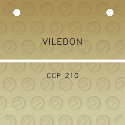 viledon-ccp-210