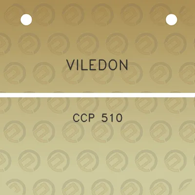 viledon-ccp-510