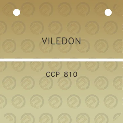 viledon-ccp-810