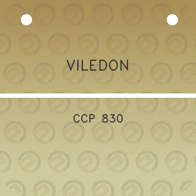 viledon-ccp-830