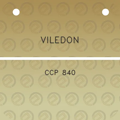 viledon-ccp-840