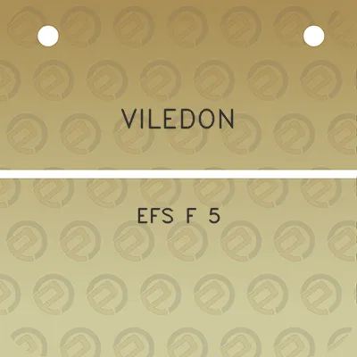 viledon-efs-f-5