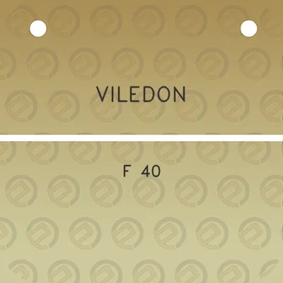 viledon-f-40