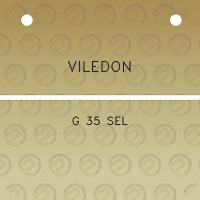 viledon-g-35-sel