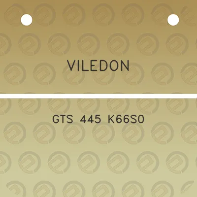 viledon-gts-445-k66s0