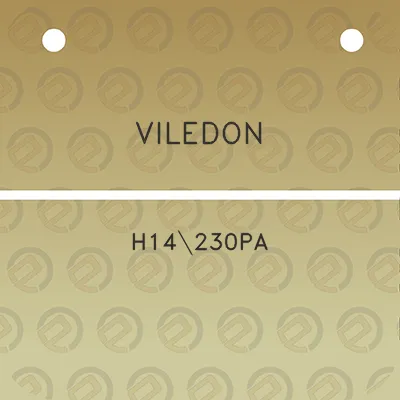 viledon-h14230pa