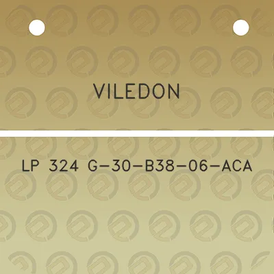 viledon-lp-324-g-30-b38-06-aca