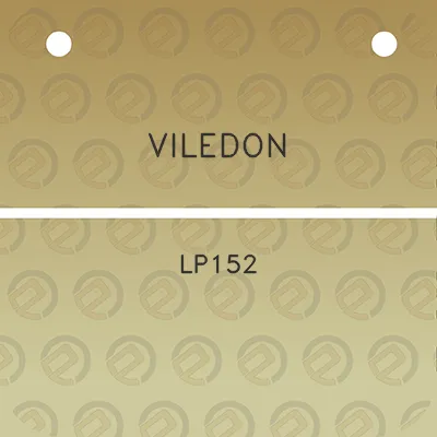 viledon-lp152