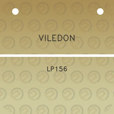 viledon-lp156