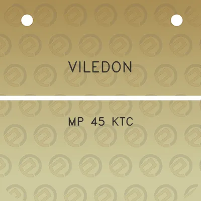 viledon-mp-45-ktc