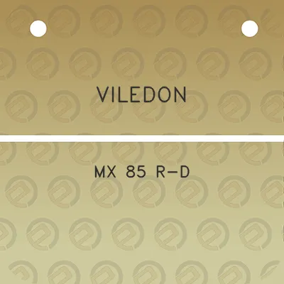 viledon-mx-85-r-d