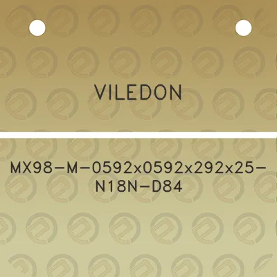 viledon-mx98-m-0592x0592x292x25-n18n-d84