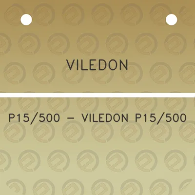 viledon-p15500-viledon-p15500