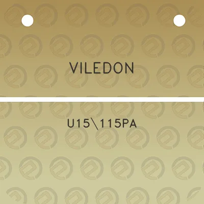 viledon-u15115pa