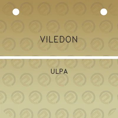 viledon-ulpa