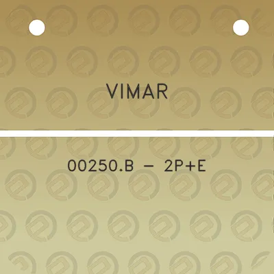 vimar-00250b-2pe