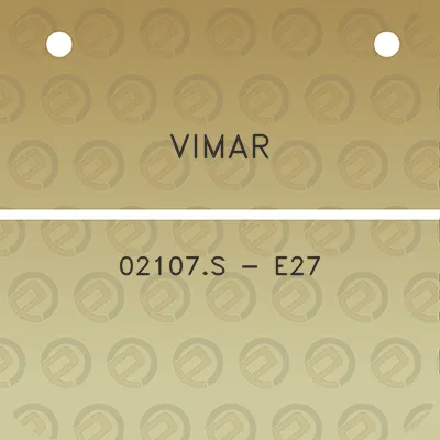 vimar-02107s-e27