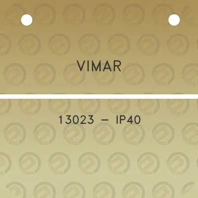 vimar-13023-ip40