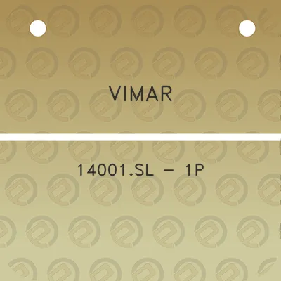 vimar-14001sl-1p