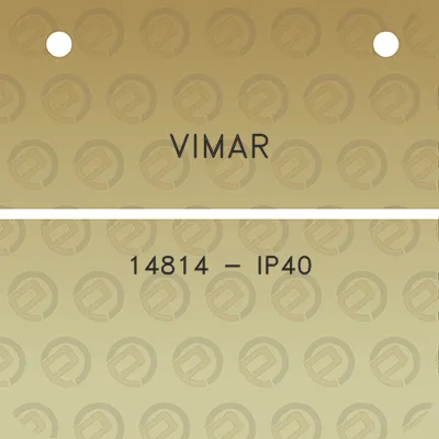 vimar-14814-ip40