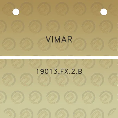 vimar-19013fx2b