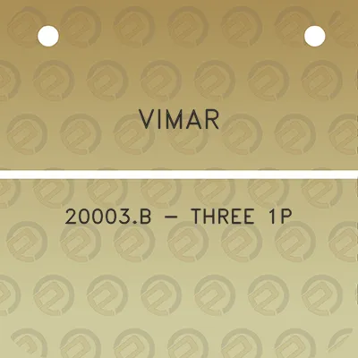 vimar-20003b-three-1p