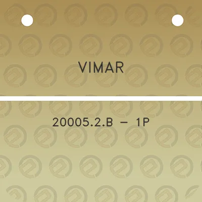 vimar-200052b-1p