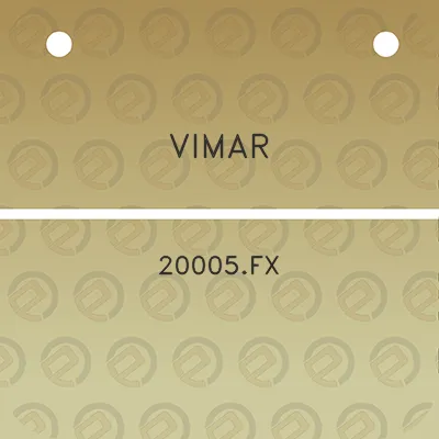 vimar-20005fx