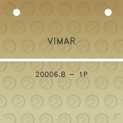 vimar-20006b-1p