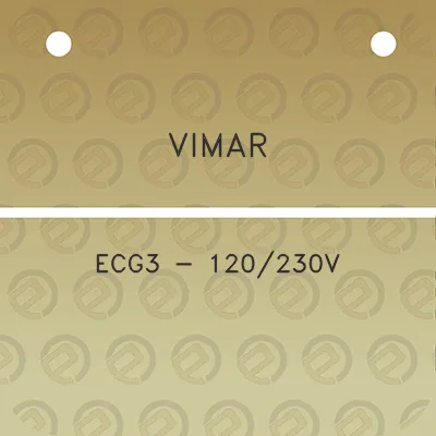 vimar-ecg3-120230v