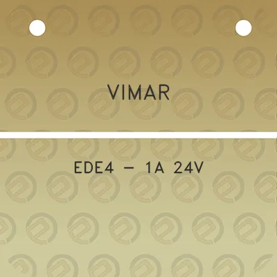 vimar-ede4-1a-24v