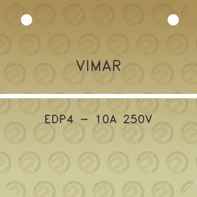 vimar-edp4-10a-250v