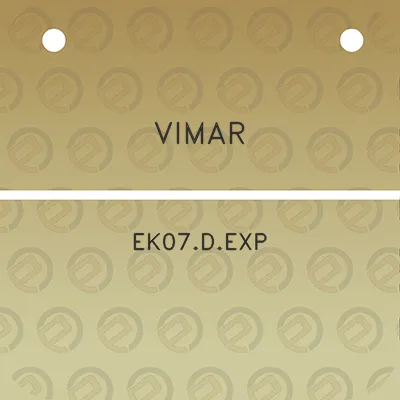 vimar-ek07dexp