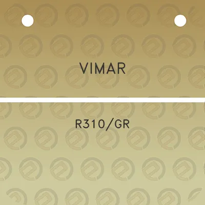 vimar-r310gr