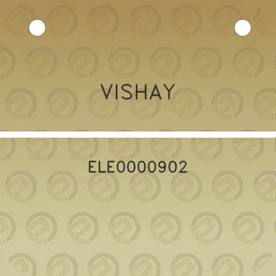 vishay-ele0000902