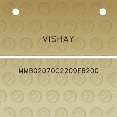 vishay-mmb02070c2209fb200