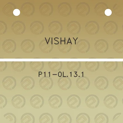 vishay-p11-0l131