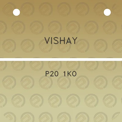 vishay-p20-1ko