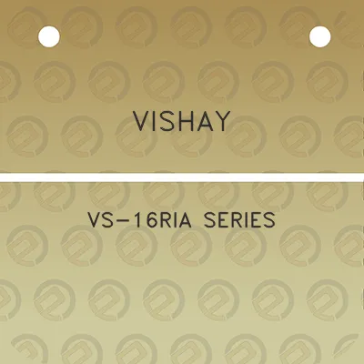 vishay-vs-16ria-series