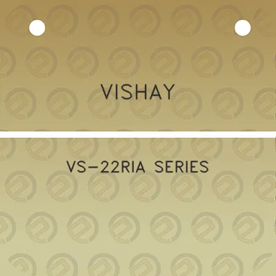 vishay-vs-22ria-series