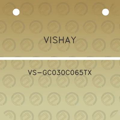 vishay-vs-gc030c065tx