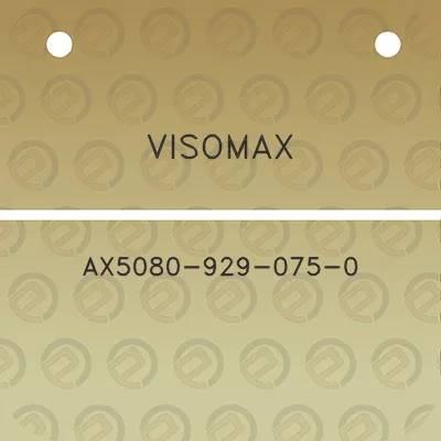 visomax-ax5080-929-075-0