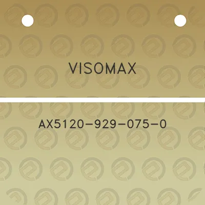 visomax-ax5120-929-075-0