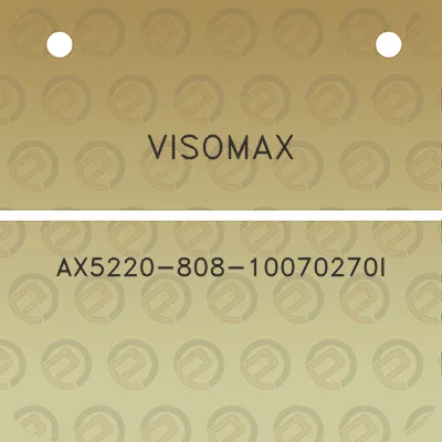 visomax-ax5220-808-10070270i