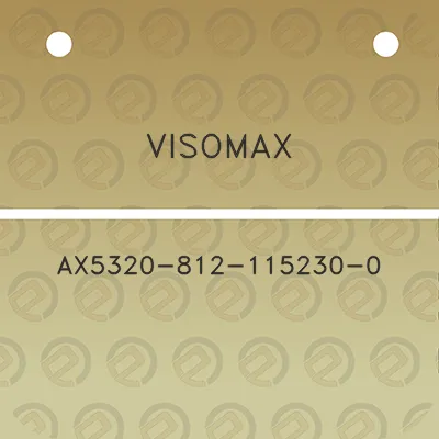 visomax-ax5320-812-115230-0