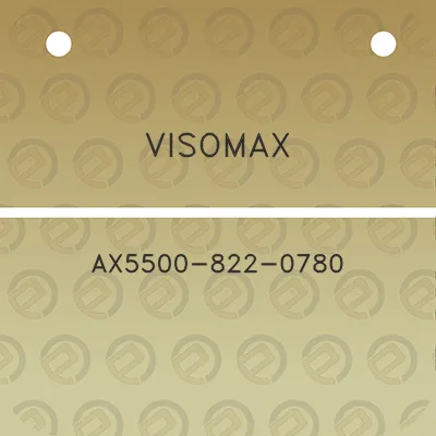 visomax-ax5500-822-0780