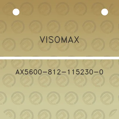 visomax-ax5600-812-115230-0