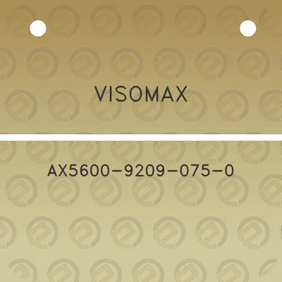 visomax-ax5600-9209-075-0